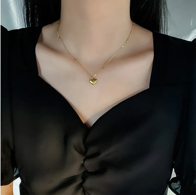 COLLAR CON FORMA DE CORAZÓN DE AMOR - perutrends.vip1